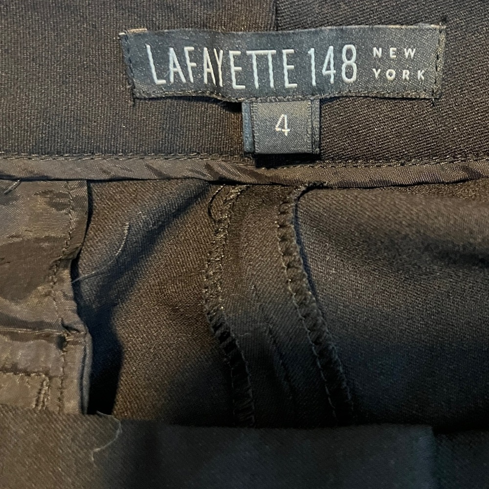 Lafayette 148 Straight Leg Pants - Picture 4 of 4